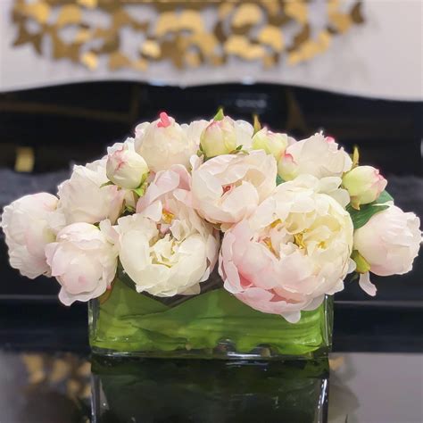 perfumed fake flowers|luxury faux floral arrangements.